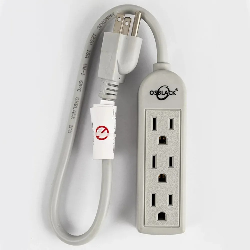 Miniatura 2 de Regleta Eléctrica Mini Osvlack Multitoma